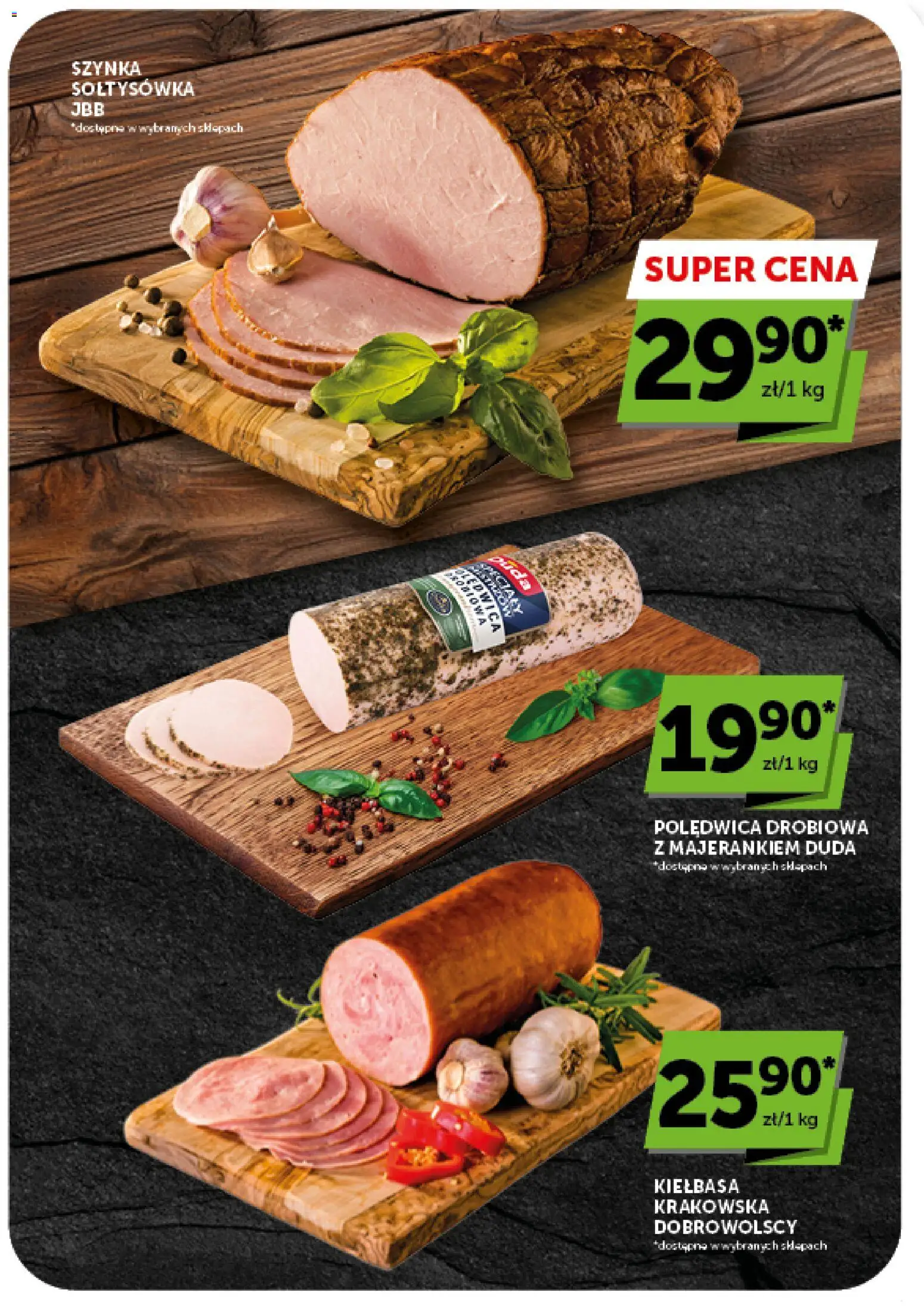 ABC gazetka od 10.09.2026 | Strona: 16 | Produkty: Kiełbasa, Szynka, Kiełbasa krakowska
