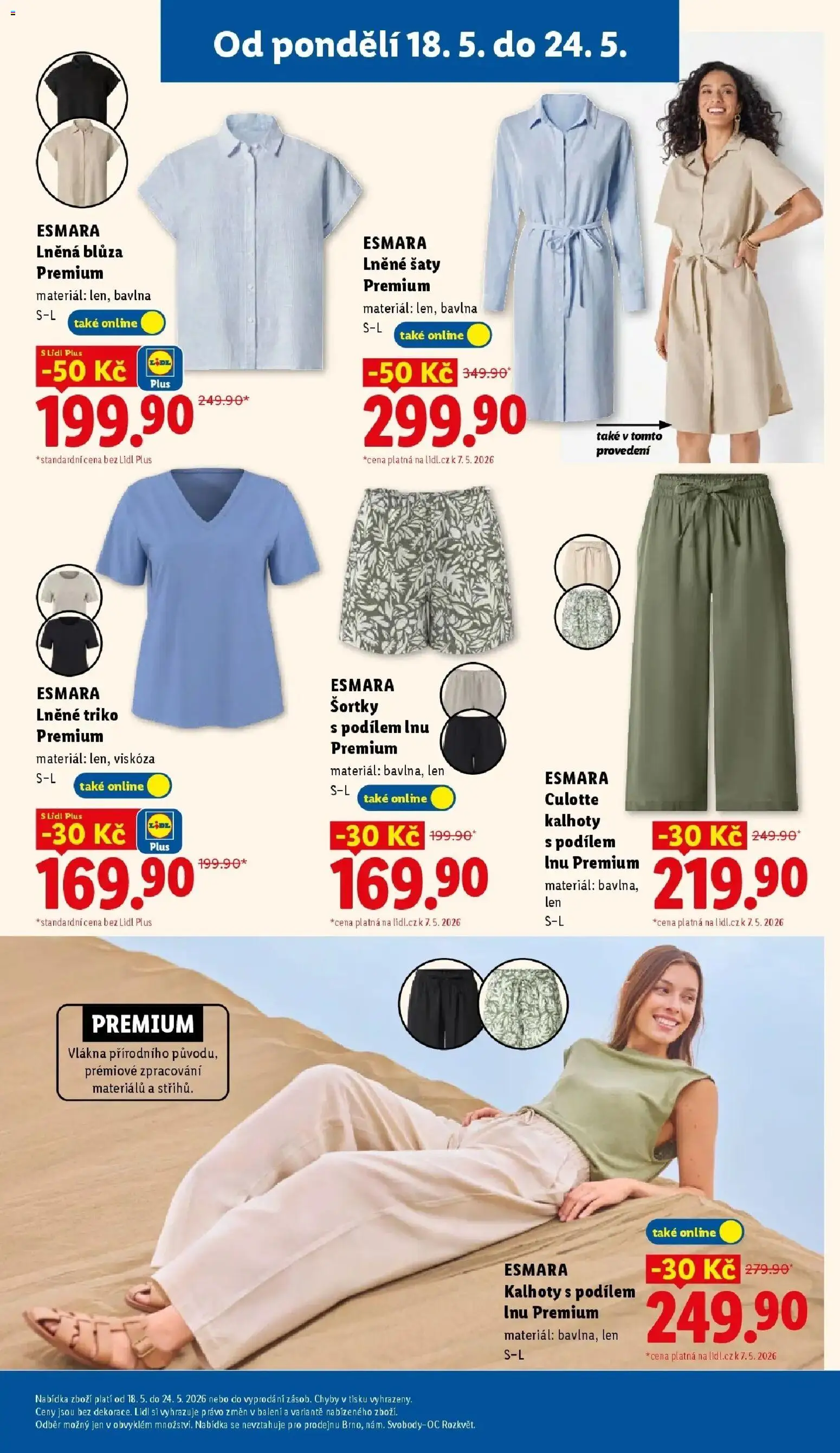 Lidl aktuální leták od 18.05.2026 | Strana: 35 | Produkty: Šaty, Kalhoty