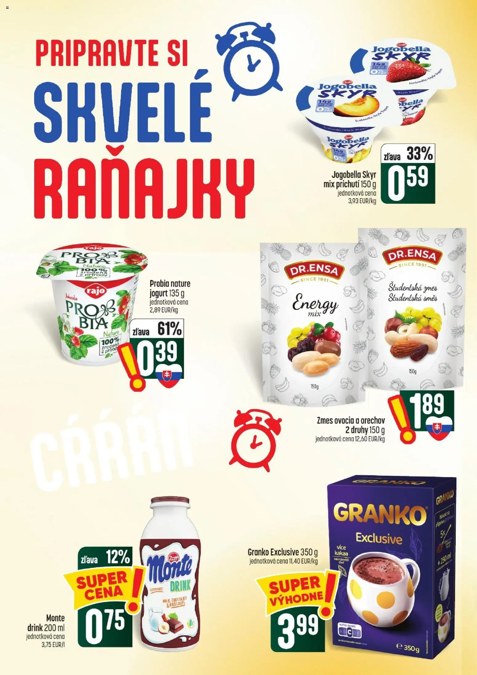 Nové COOP Jednota akcie – leták je platný od 15.10.2026 | Strana: 26 | Produkty: Jogurt, Protein, Granko Exclusive, Granko