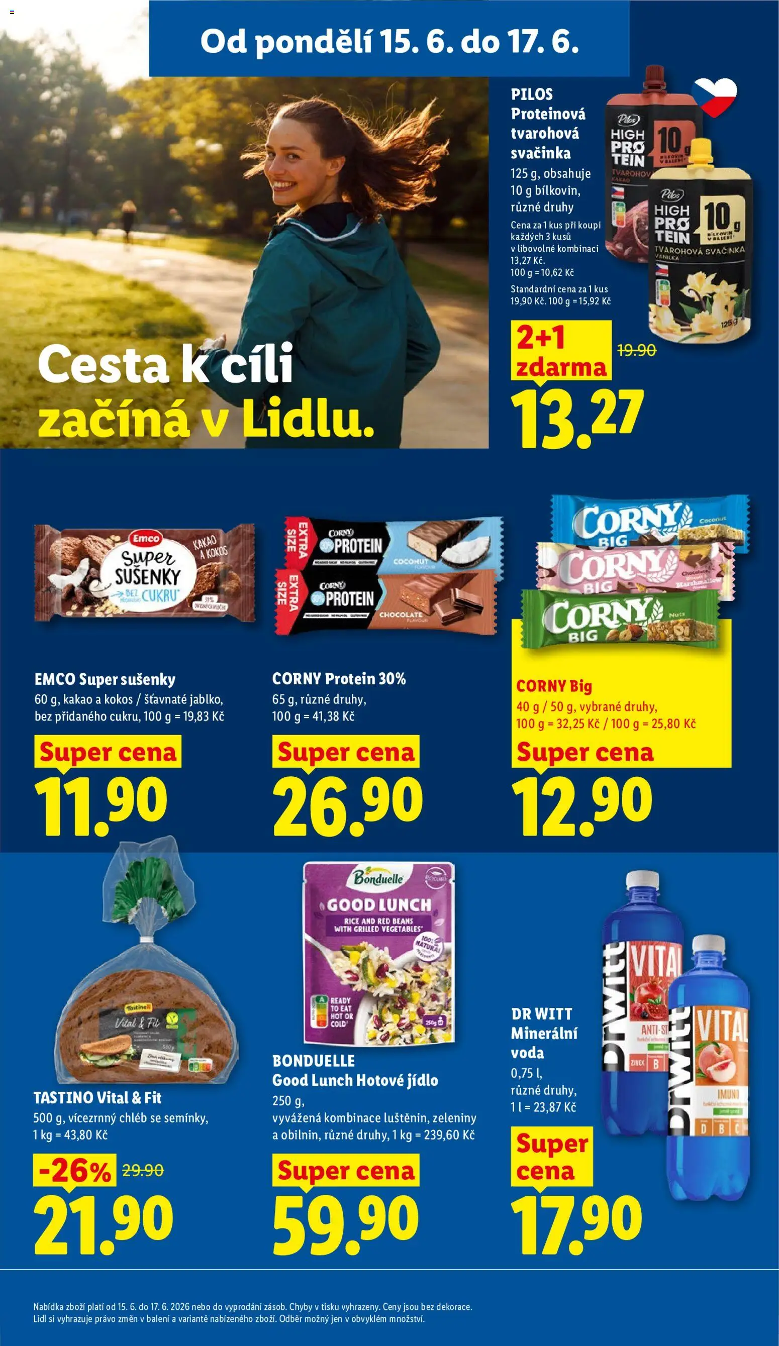 Lidl leták od 15.06.2026 | Strana: 25 | Produkty: Protein bar, Kokos, Kakao, Protein