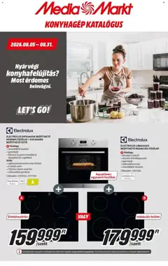 Media Markt akciós újság - amely érvényes a következő dátumtól: 2026.08.05.