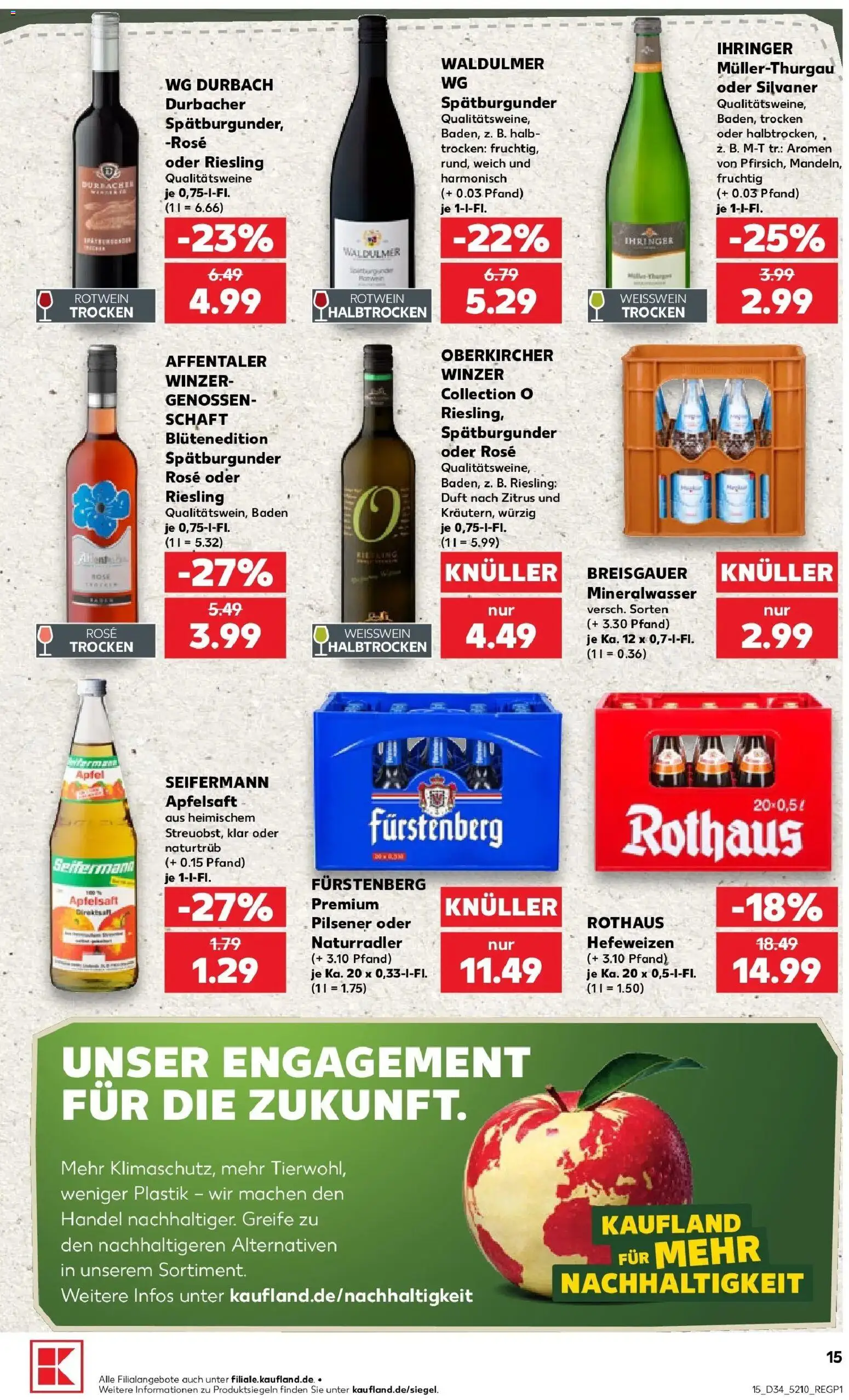 Prospekt Kaufland ab 17.08.2026 » Angebote Online zum Blättern | Seite: 26 | Produkte: Weißwein, Duft, Äpfel, Apfelsaft