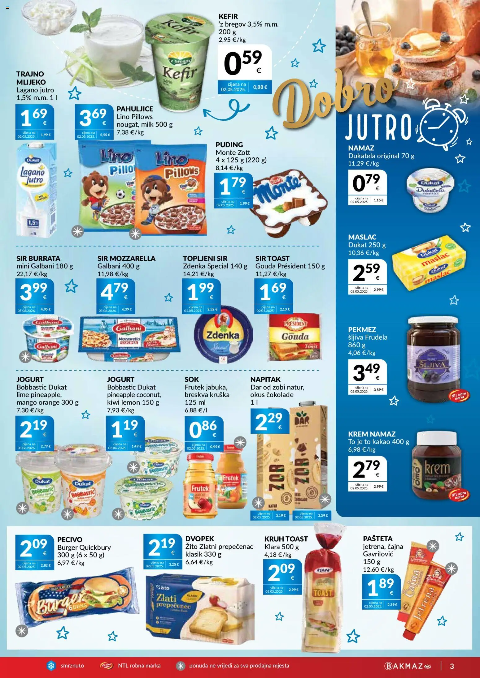 Bakmaz katalog | vrijedi od 01.07.2026 | Stranica: 3
