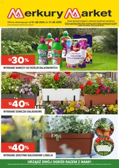 Pogląd oferty "Merkury Market gazetka - Ogród" - ważna od 01.08.2026