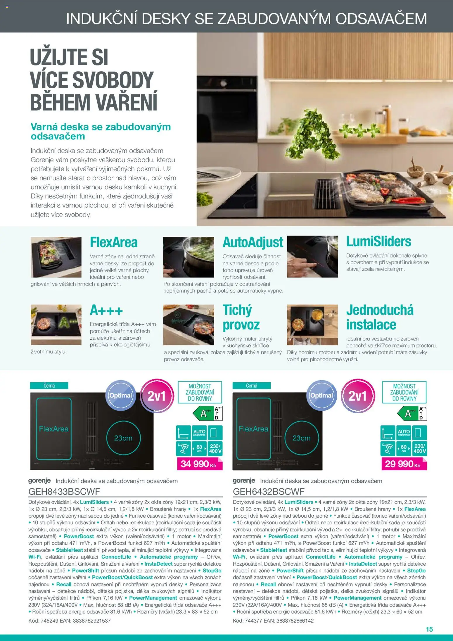 Möbelix leták - Gorenje od 01.01.2026 | Strana: 15 | Produkty: Grilování, Nádobí, Časovač, Desky