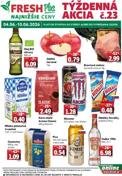 Fresh leták platný od 04.06.2026