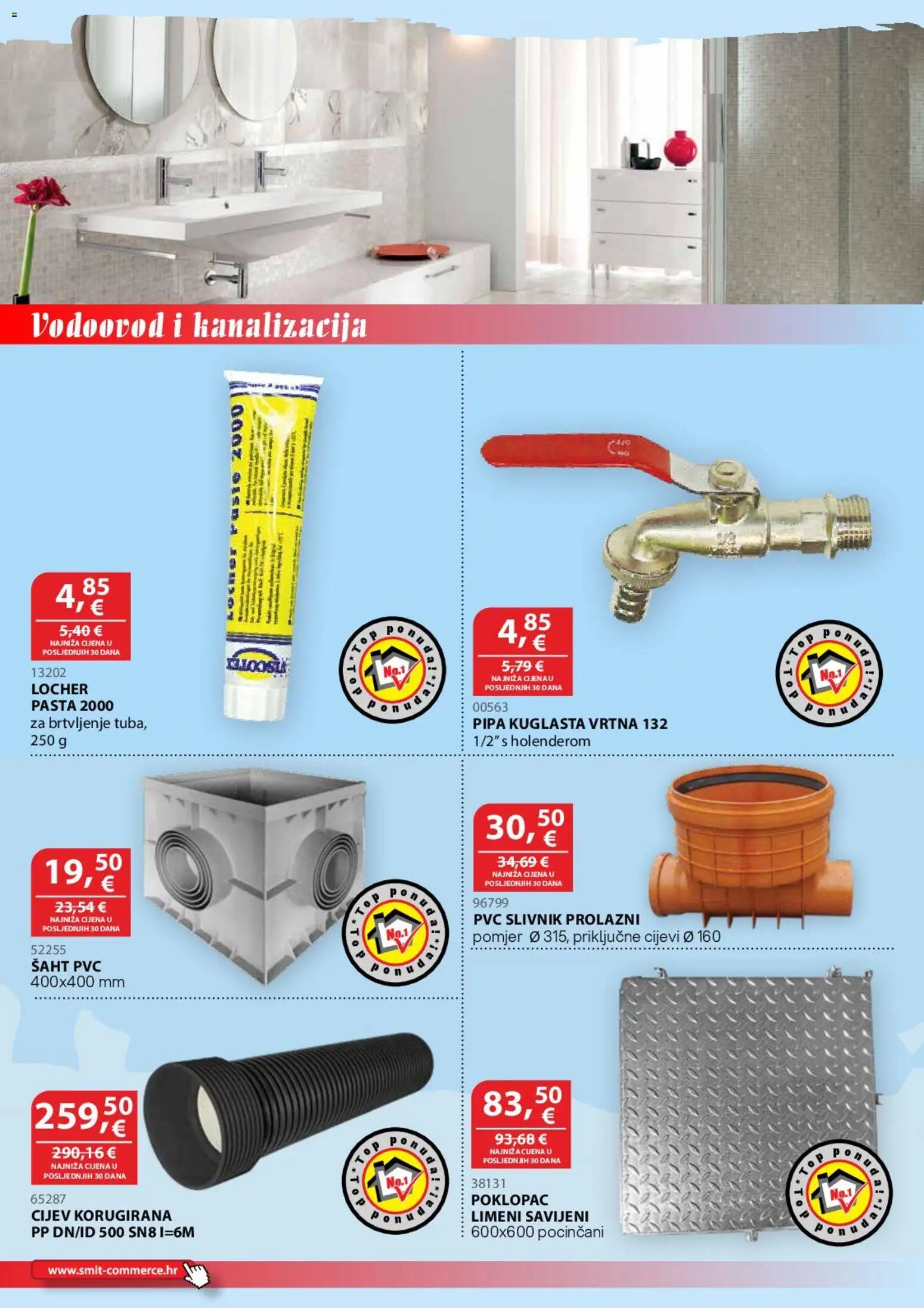Smit Commerce katalog | vrijedi od 15.06.2026 | Stranica: 6 | Proizvodi: Pasta, Cijevi