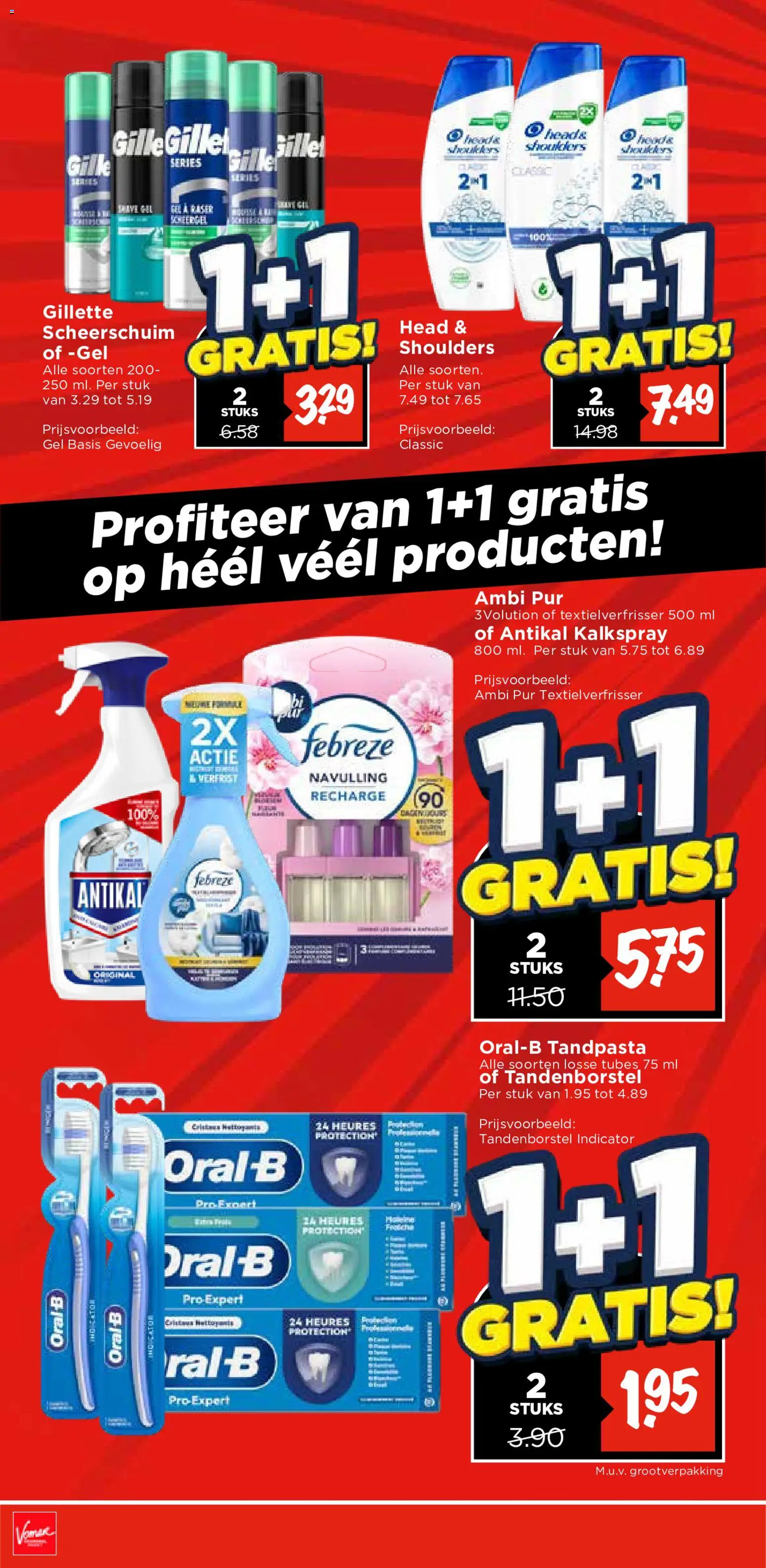 {H1} | Pagina: 4 | Producten: Tandpasta, Tandenborstel, Gel, Scheerschuim