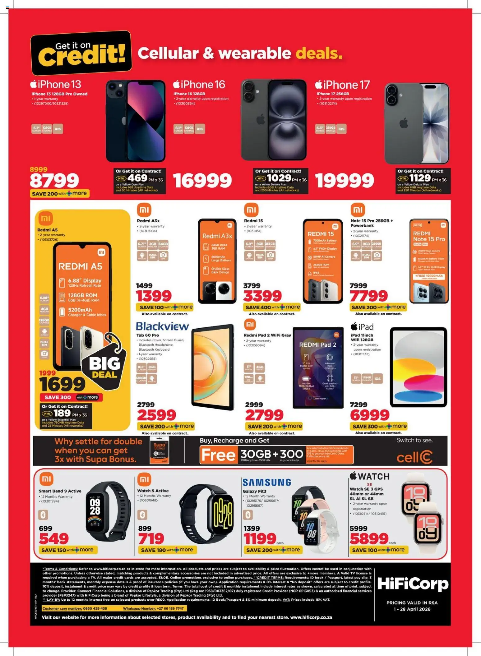 New HiFi Corp catalogue – valid from 01.04.2026 | Page: 24 | Products: Camera, Cable, Battery, Charger