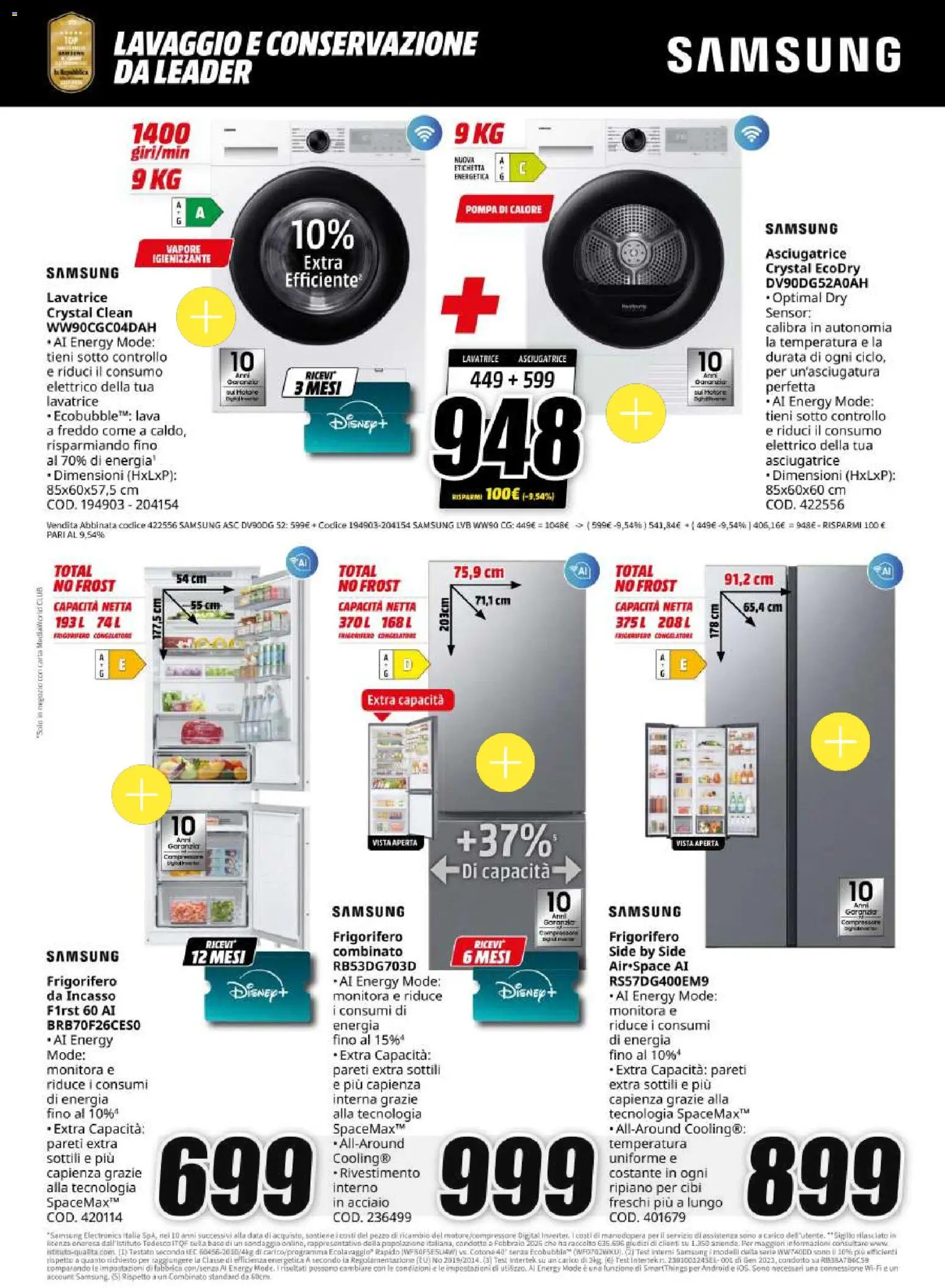 Volantino Media World del 14/09/2026 | Pagina: 38