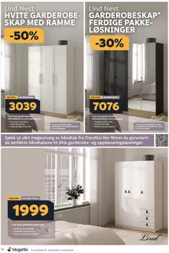 Forhåndsvisning av Megaflis kundeavis gyldig fra 02/07/2026 | Side: 34 | Produkter: Garderobeskap, Speil, Håndtak