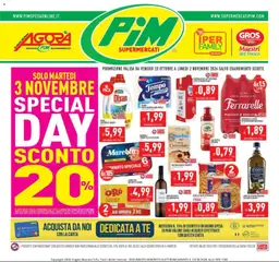Anteprima del volantino PIM Supermercati volantino valido a partire dal 23/10/2026
