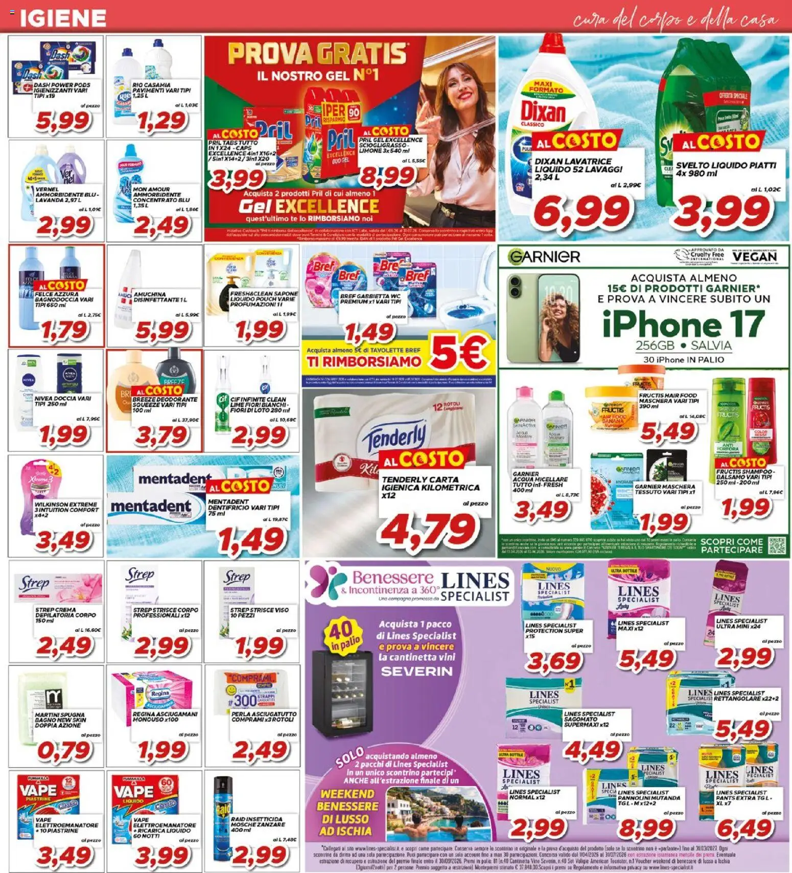 Volantino Ma Supermercati del 10.06.2026 | Pagina: 15 | Prodotti: Maschera, Tè, Lavanda, Doccia