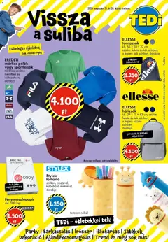 TEDi akciós újság Pápa - amely érvényes a következő dátumtól: 2026.08.21.