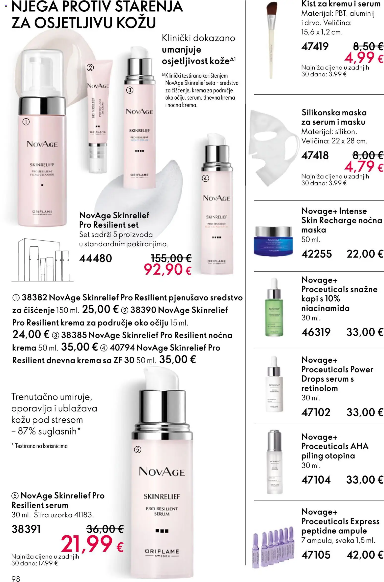 Oriflame katalog | vrijedi od 03.06.2026 | Stranica: 98 | Proizvodi: Kist, Maska, Piling, Krema