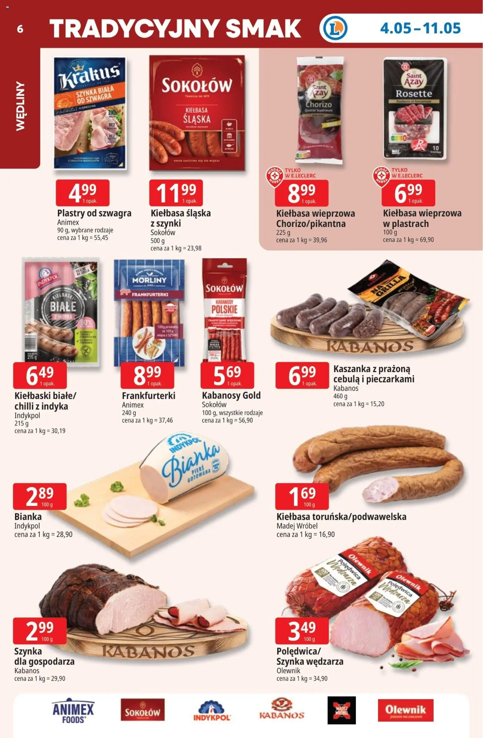 E.Leclerc gazetka - Zielona Góra od 04.05.2026 | Strona: 6