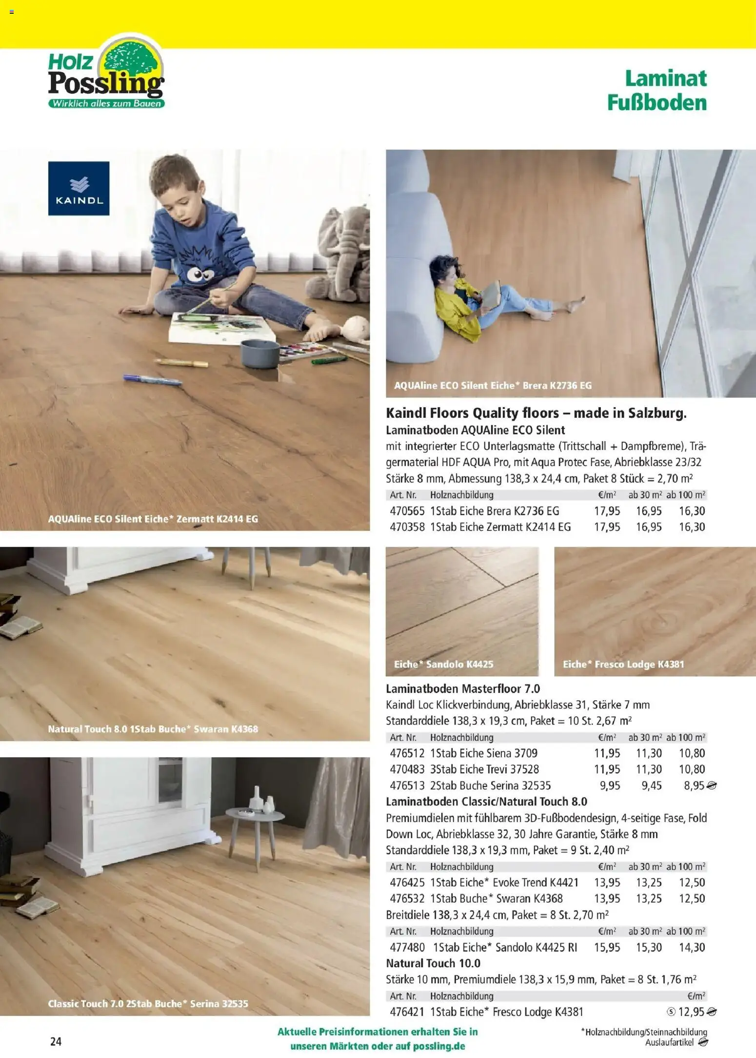 Angebote - Holz Possling: dig. Flyer | Holz-Bau-Katalog | Mai – gültig ab 03.05.2025 | Seite: 24