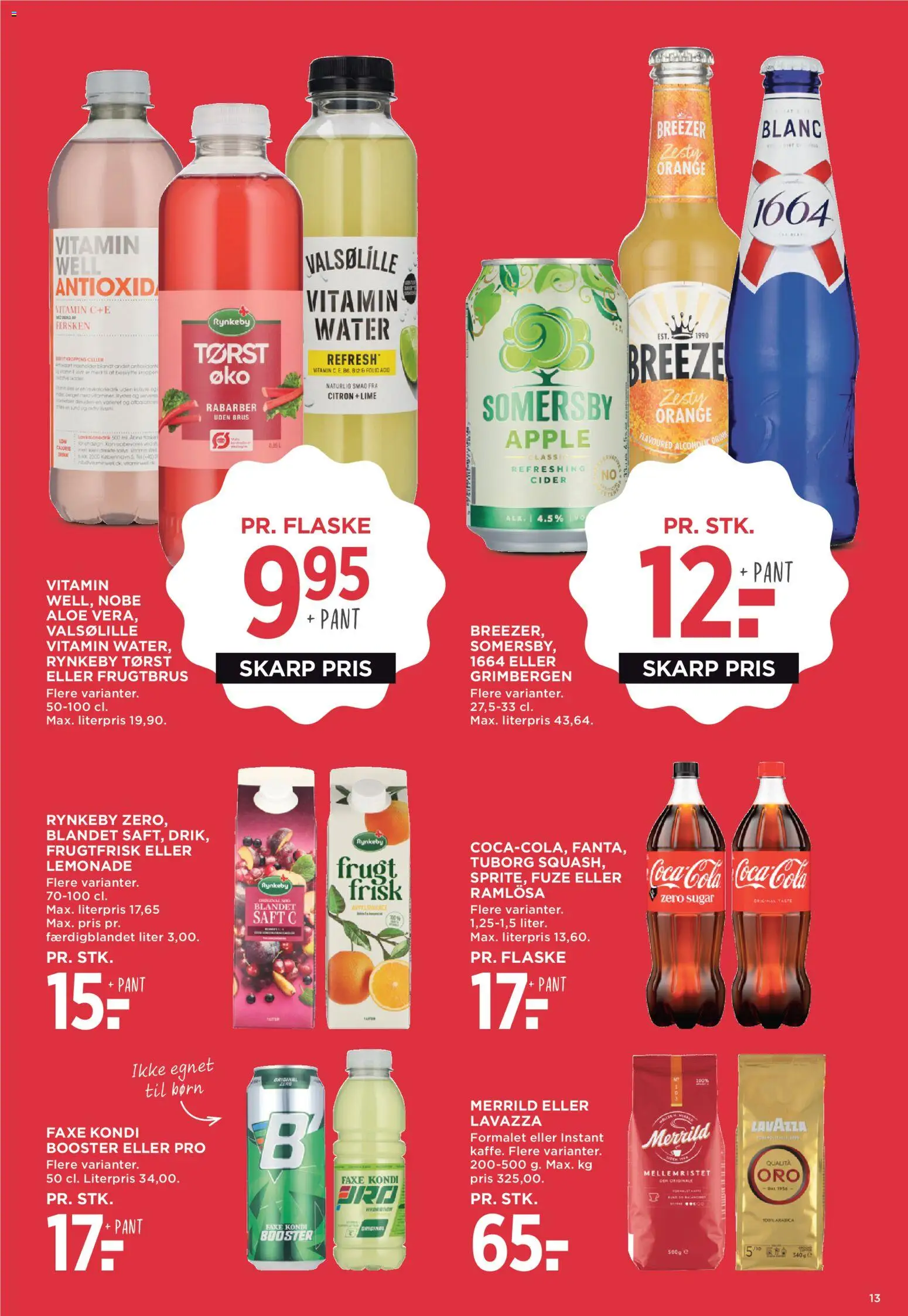 Meny tilbudsavis – gyldig fra 24/07/2026 | Side: 27 | Produkter: Rabarber, Appelsinjuice, Cider, Faxe Kondi