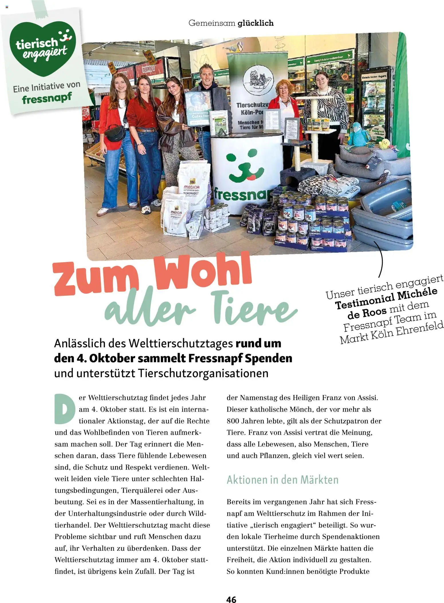 Fressnapf Friends Magazin – gültig ab 01.09.2026 | Seite: 46