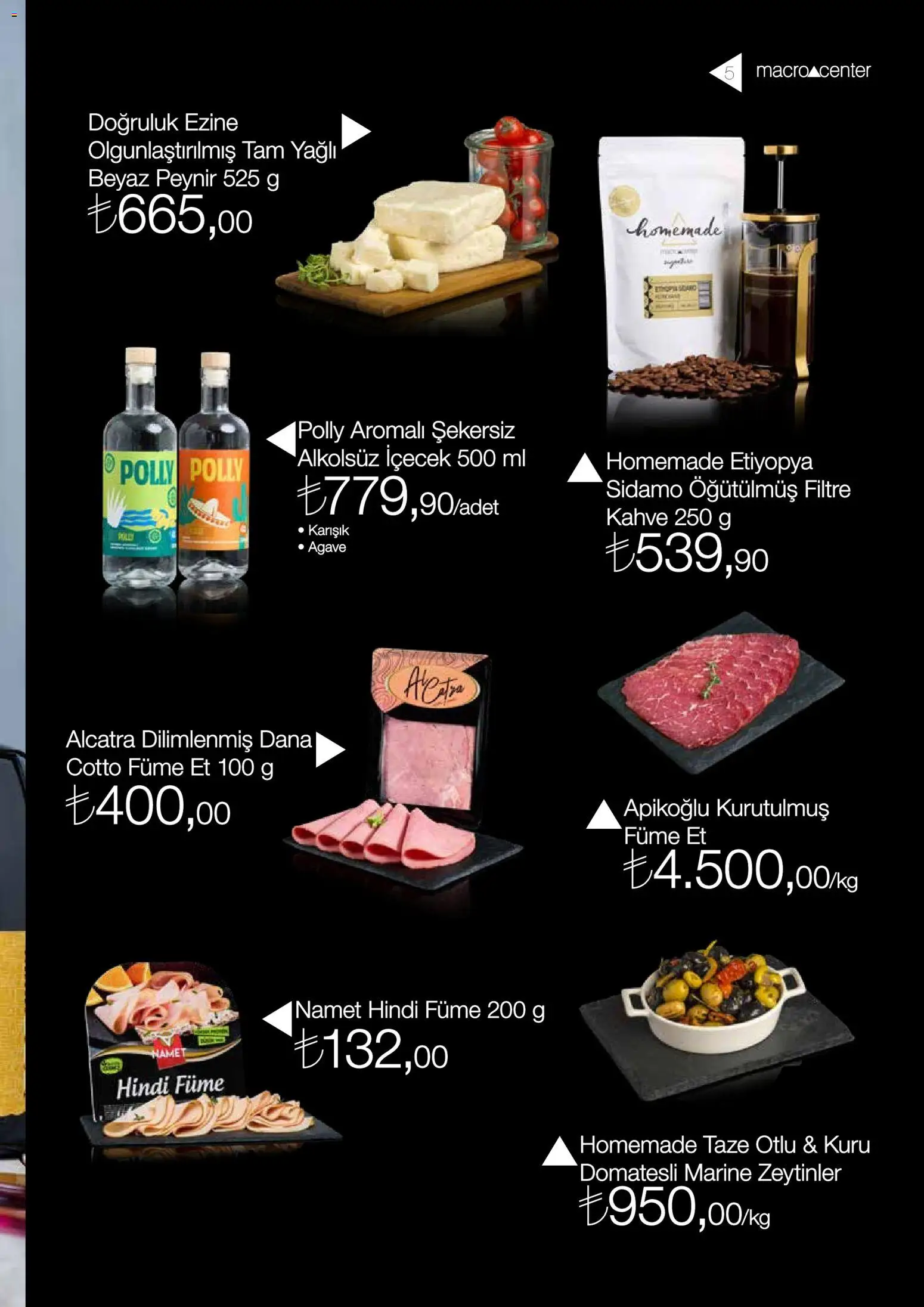 Migros Katalog - MacroStyle - 01 Eylül 2026 tarihinden itibaren geçerlidir | Sayfa: 5 | Ürünler: Peynir, Kahve, Hindi füme, Agave