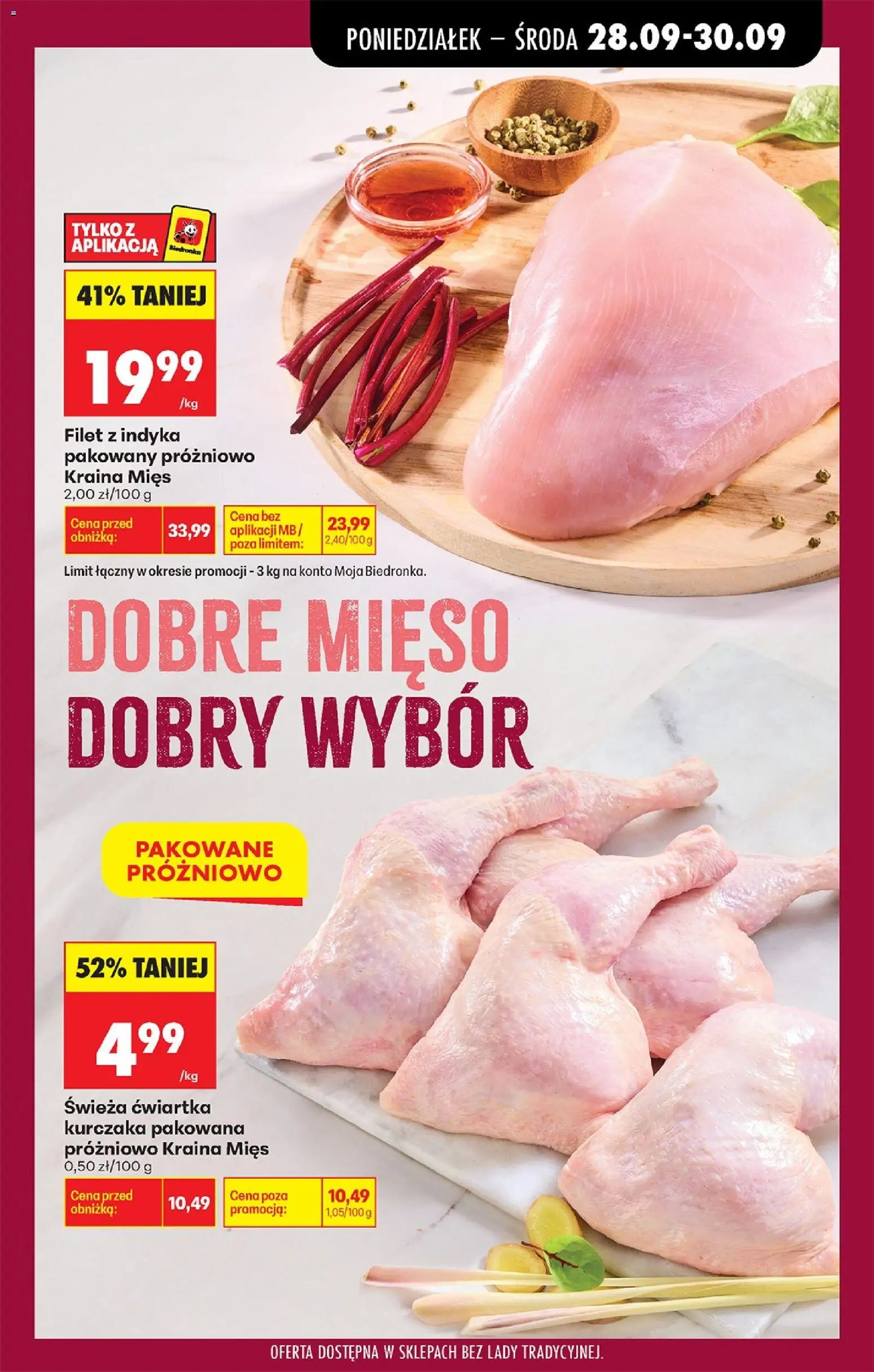 Biedronka Polsko leták - Codziennie niskie ceny od 28.09.2026 | Strana: 31 | Produkty: Filet