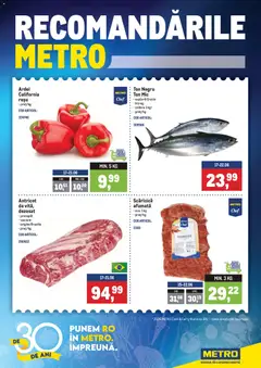 Ofertele Metro valabile de la 15.06.2026