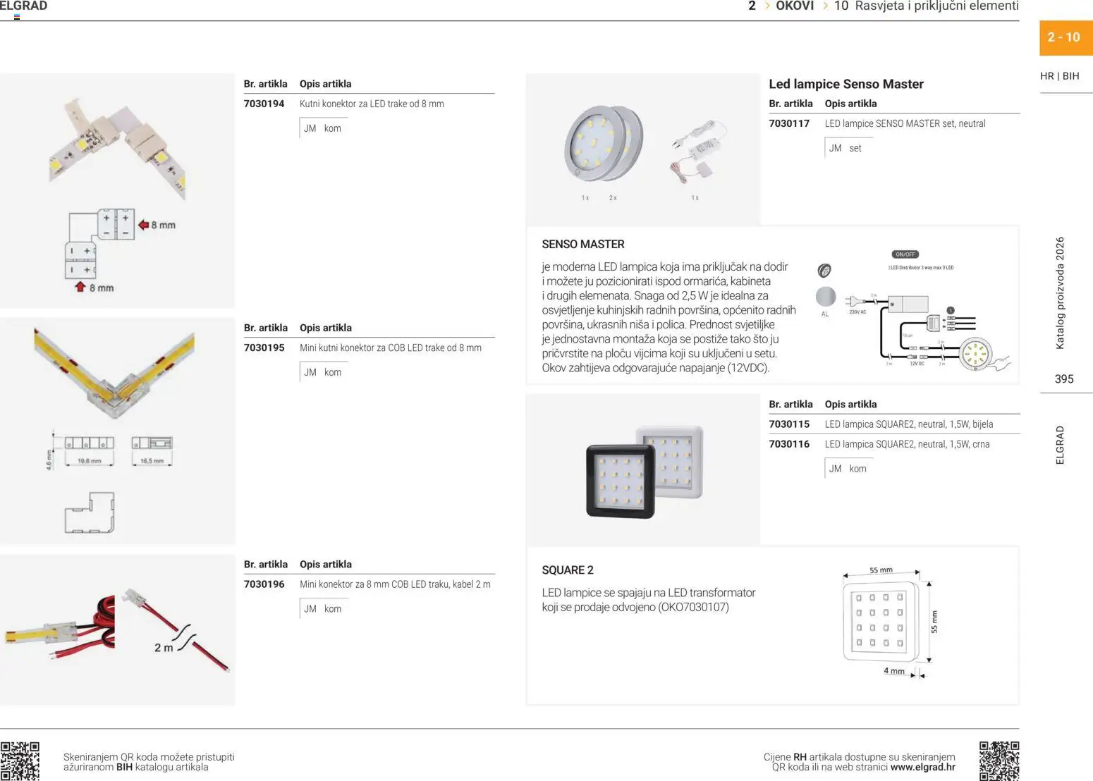 Elgrad katalog | vrijedi od 14.04.2026 | Stranica: 4 | Proizvodi: Rasvjeta, Kabel, Konektor