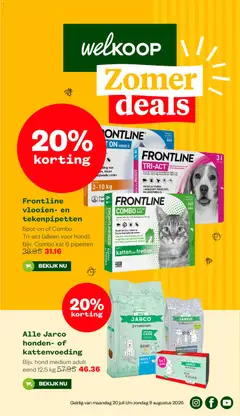 Welkoop folder - Voorbeeld van een folder van Welkoop, geldig van 20-07-2026