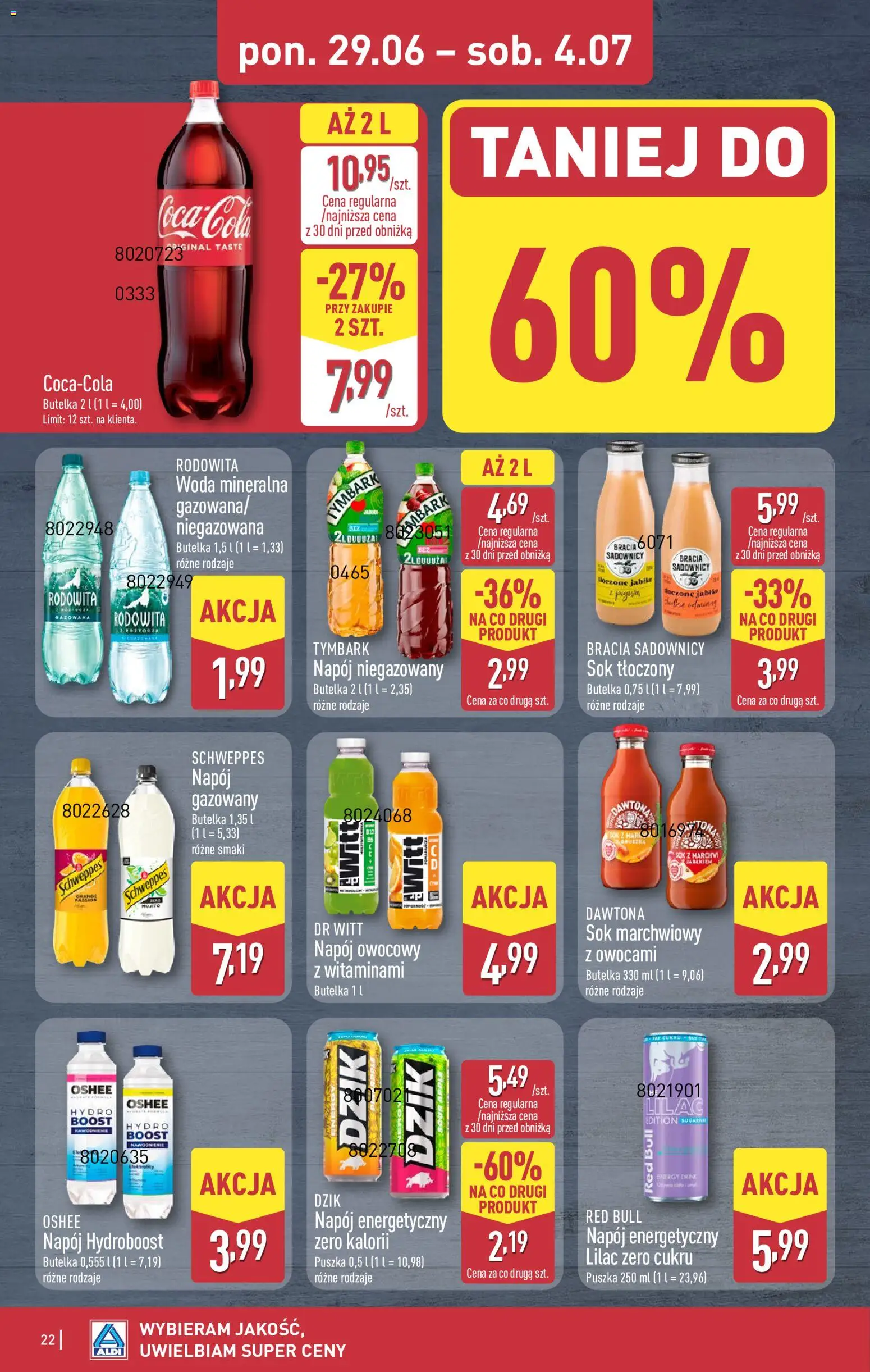 Aldi Polsko leták od 29.06.2026 | Strana: 22