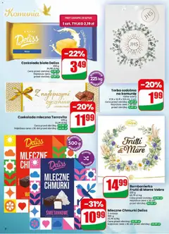 Pogląd oferty "Dino gazetka" - ważna od 29.04.2026 | Strona: 8 | Produkty: Czekoladowa, Czekolada mleczna, Torba, Czekolada