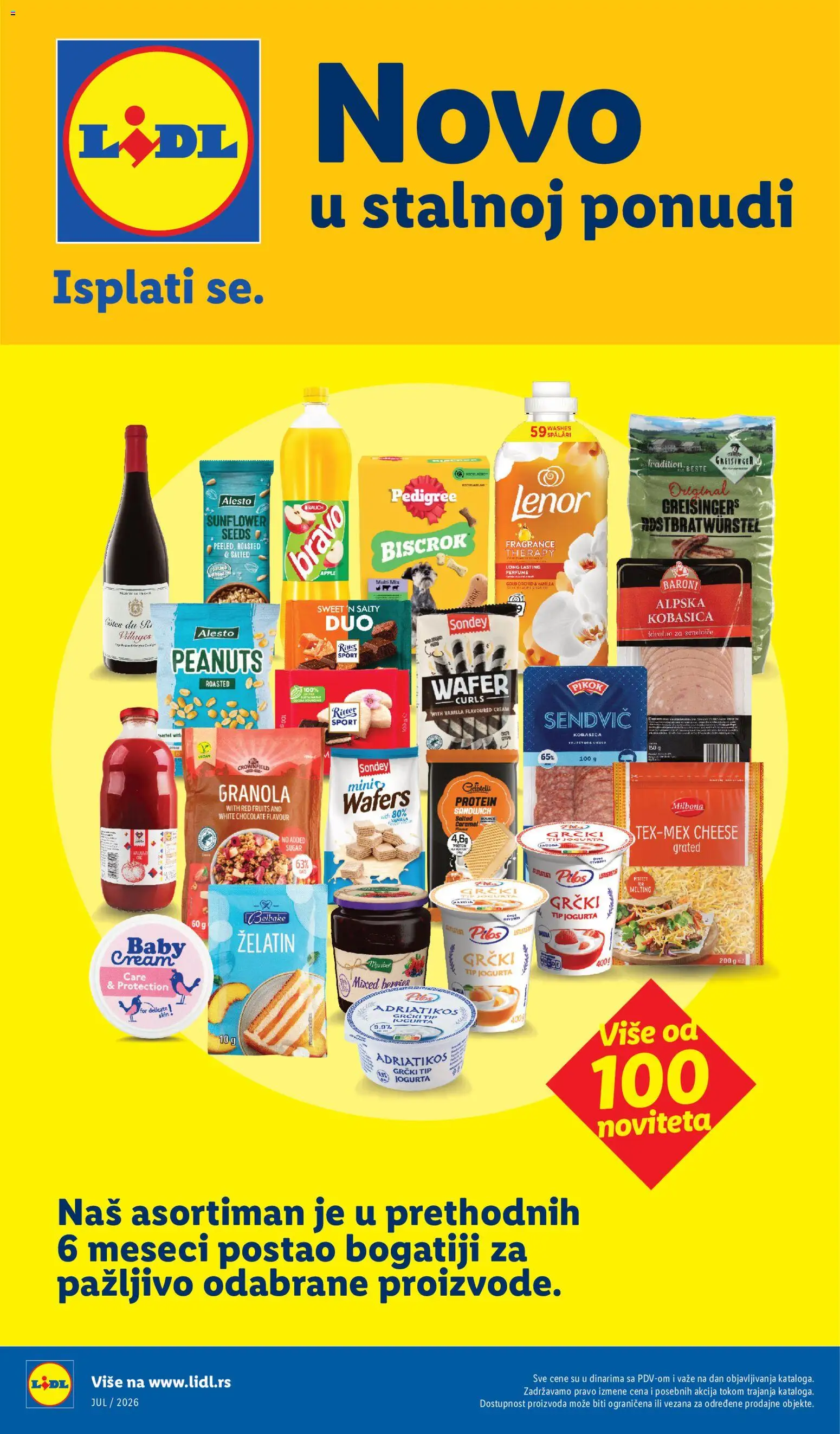 Lidl katalog - važi od 03.08.2026 | Strana: 1