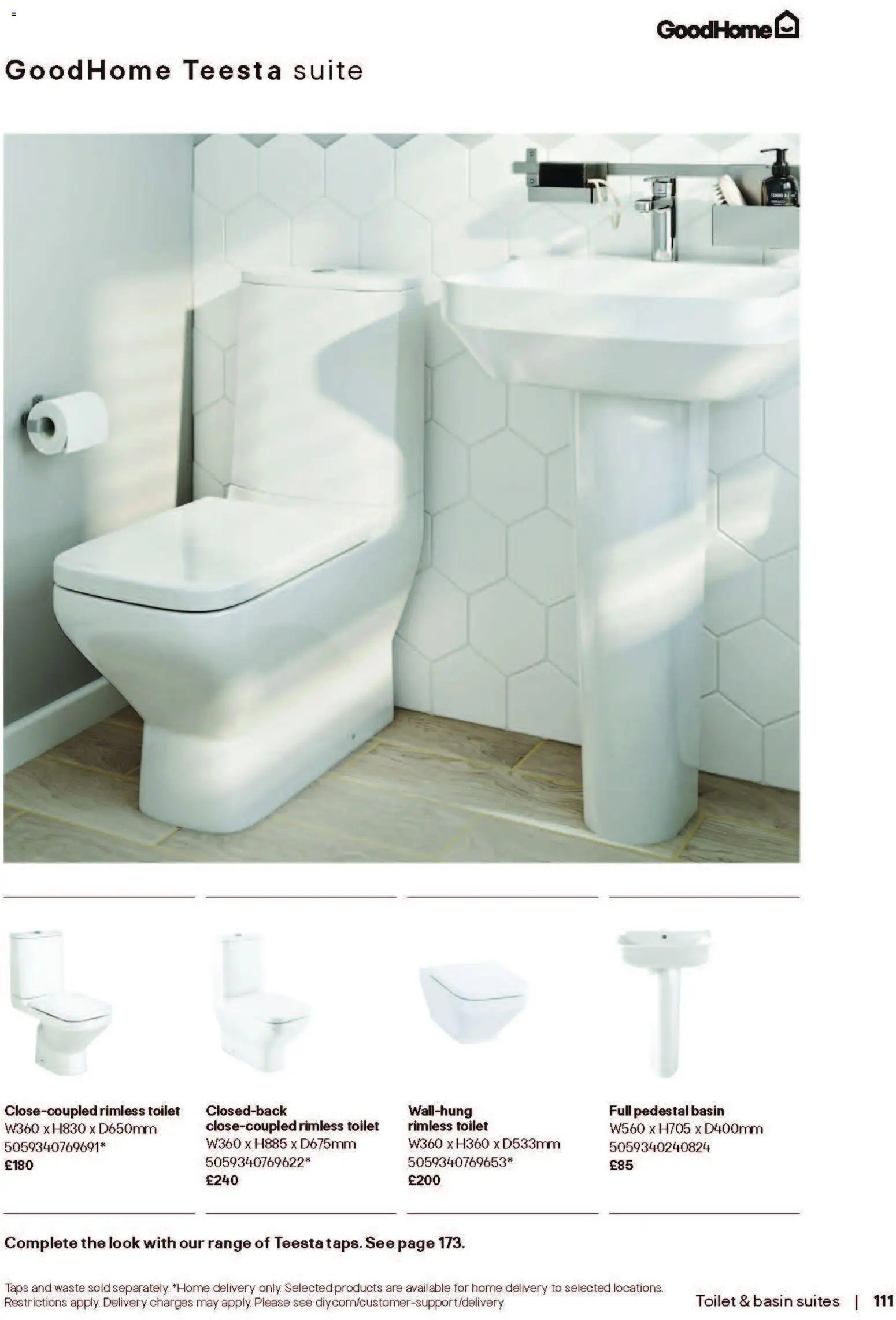 {H1} | Page: 111 | Products: Toilet