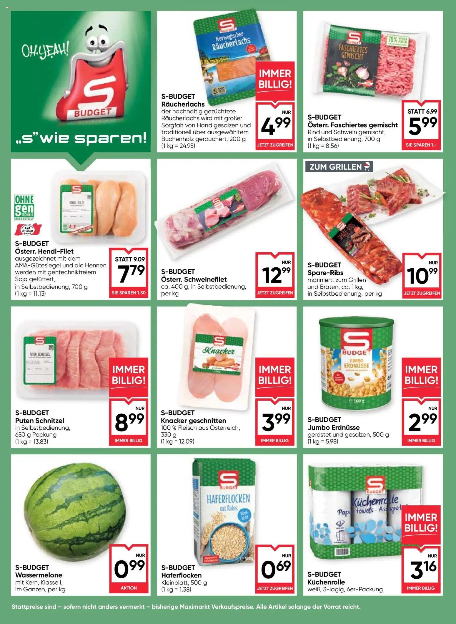 Maximarkt Flugblatt gültig ab 25.06.2026 | Seite: 6 | Produkte: Wassermelone, Папионка