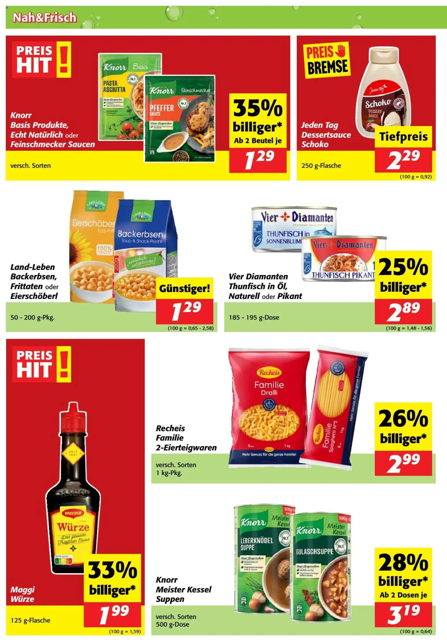 Nah und Frisch Flugblatt gültig ab 13.05.2026 | Seite: 7 | Produkte: Pasta, Pfeffer, Hajdina liszt