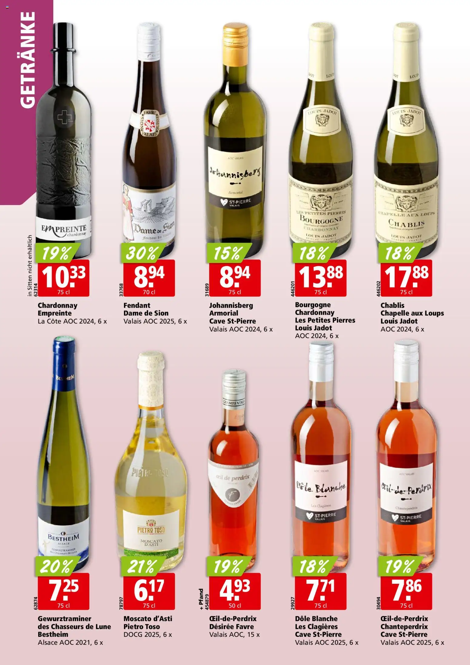 Aligro aktionen Chavannes, Matran, Genf, Sitten – gültig ab 02.11.2026 | Seite: 24 | Produkte: Getränke