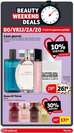 Kruidvat folder week 32 - Voorbeeld van een folder van Kruidvat, geldig van 04-08-2026 | Pagina: 16 | Producten: Kan, Geuren, Parfum, Festék