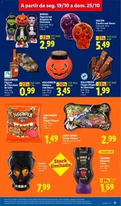 Pré-visualização HALLOWEEN Abóbora com Doces, Emb. 200 g válido de 19/10/2026 | Página: 21
