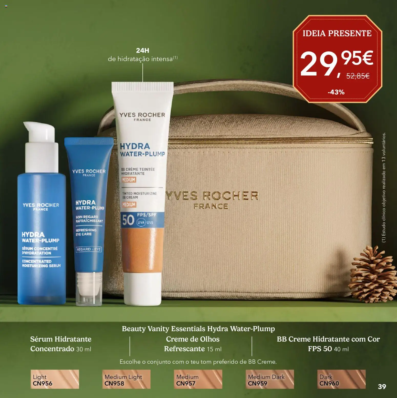 Yves Rocher Catálogo de natal │ válido de 21/10/2026 | Página: 39 | Produtos: Creme hidratante, Sérum, Creme