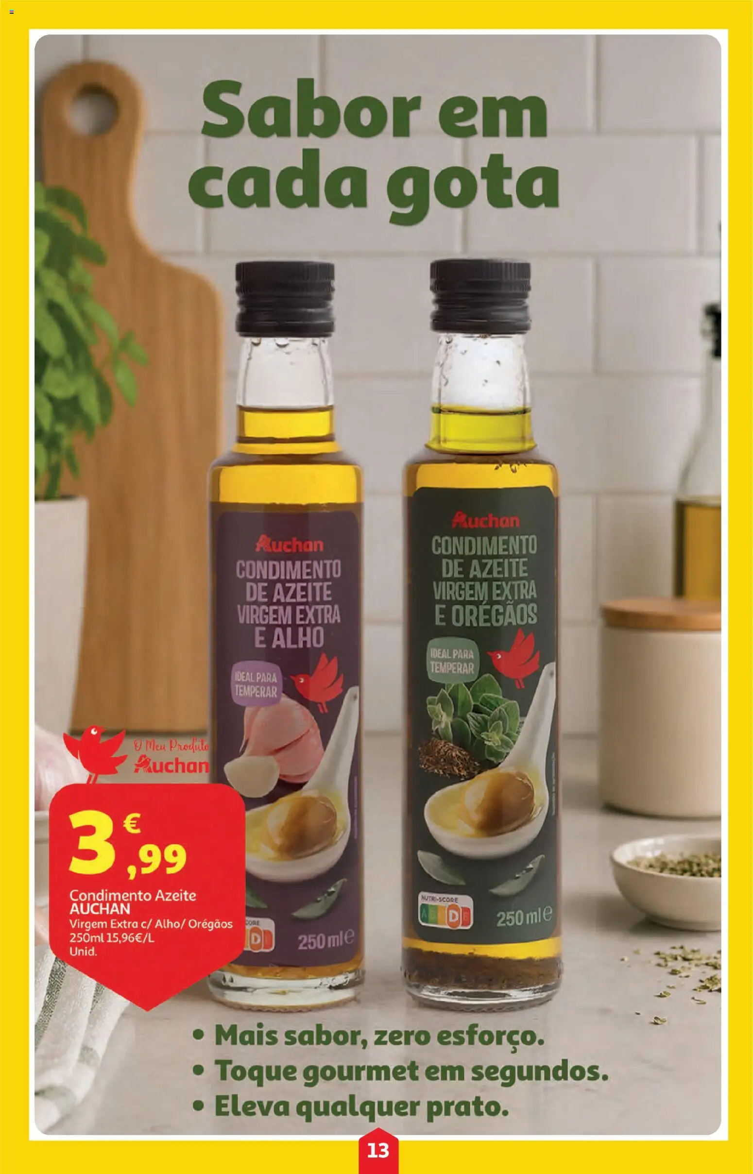Auchan folheto │ válido de 07.05.2026 | Página: 13 | Produtos: Azeite, Orégãos