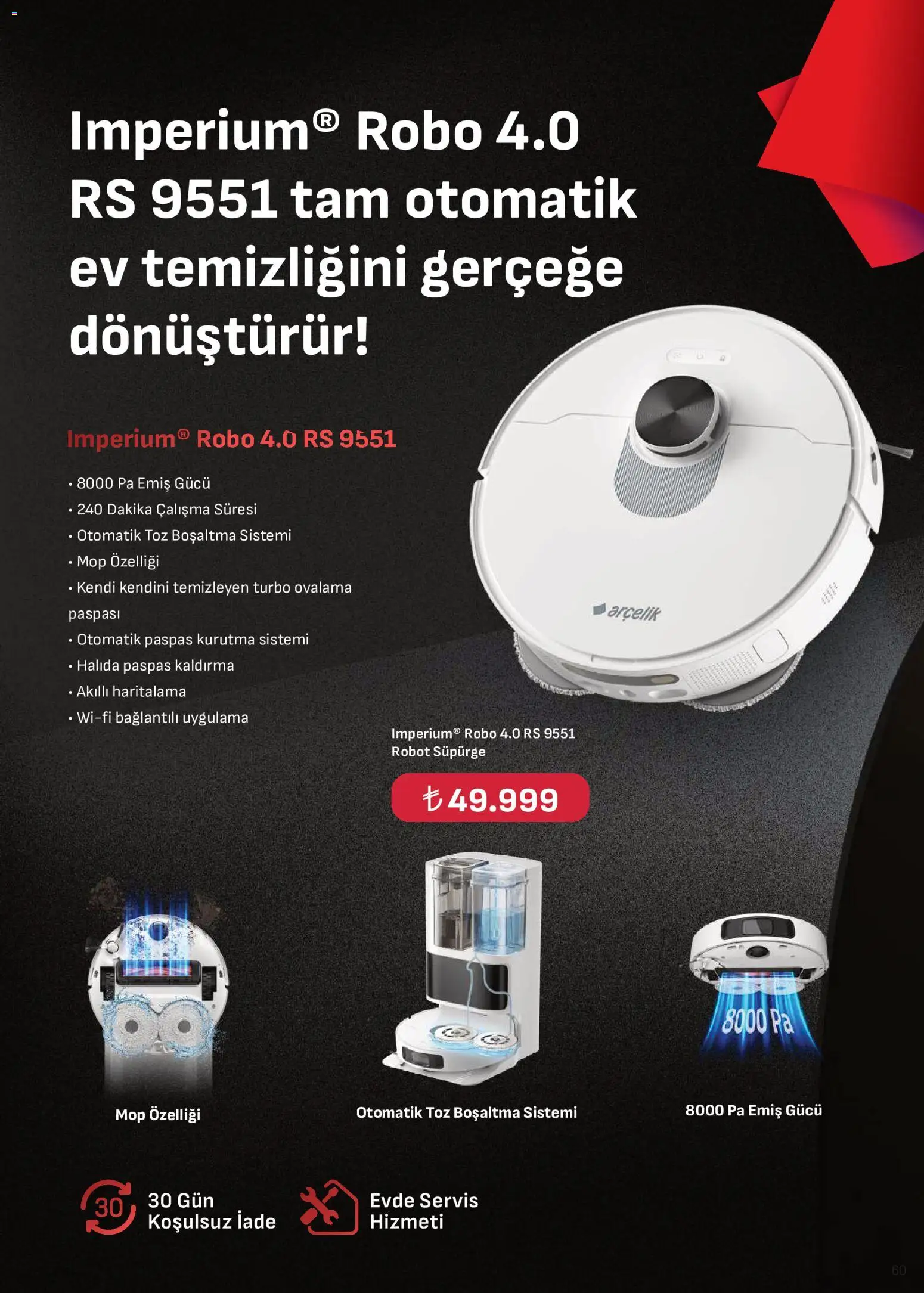 Arçelik Katalog - 16 Ekim 2026 tarihinden itibaren geçerlidir | Sayfa: 60