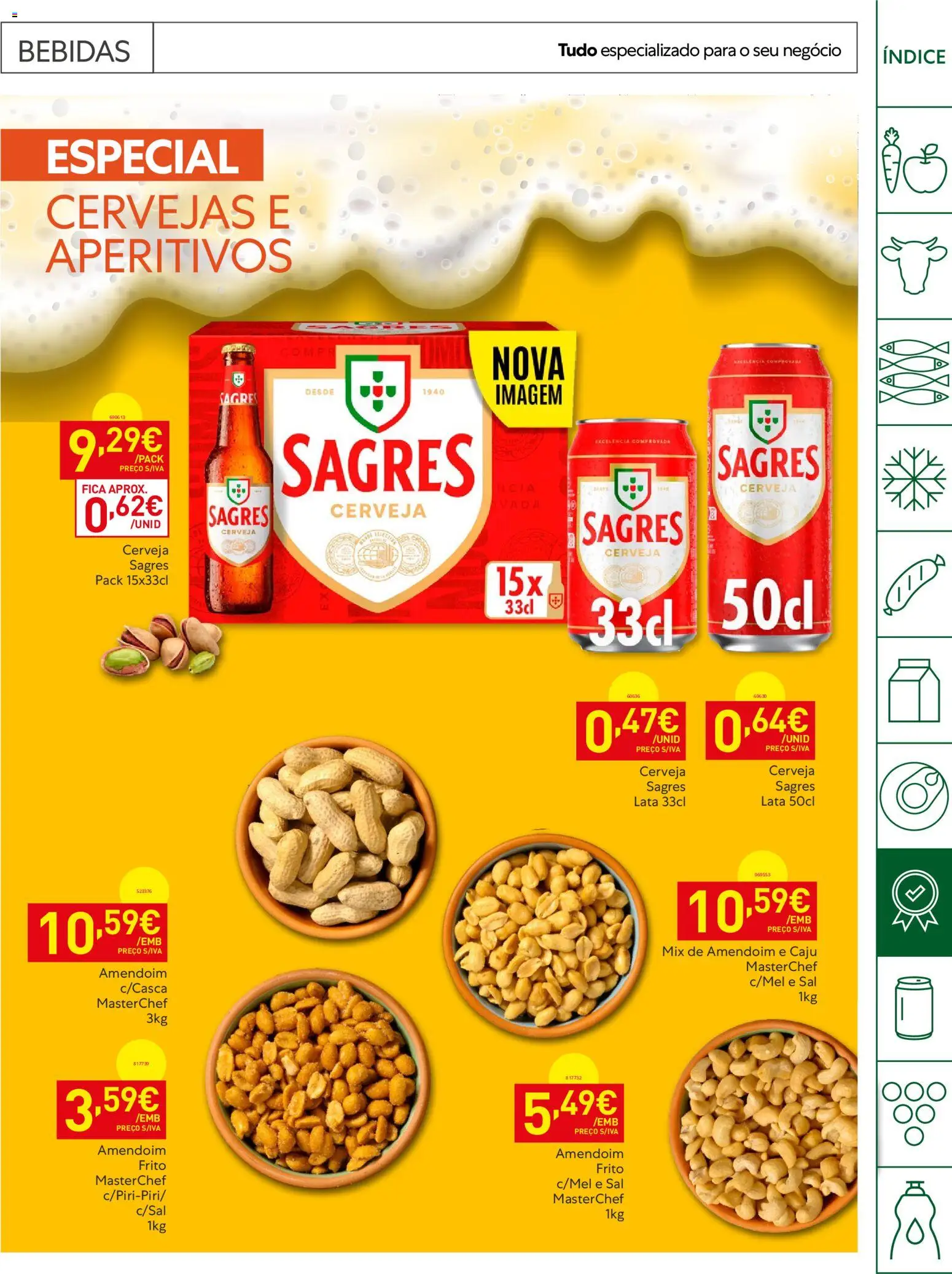 Recheio Horeca │ válido de 19.05.2026 | Página: 23 | Produtos: Sal, Cerveja
