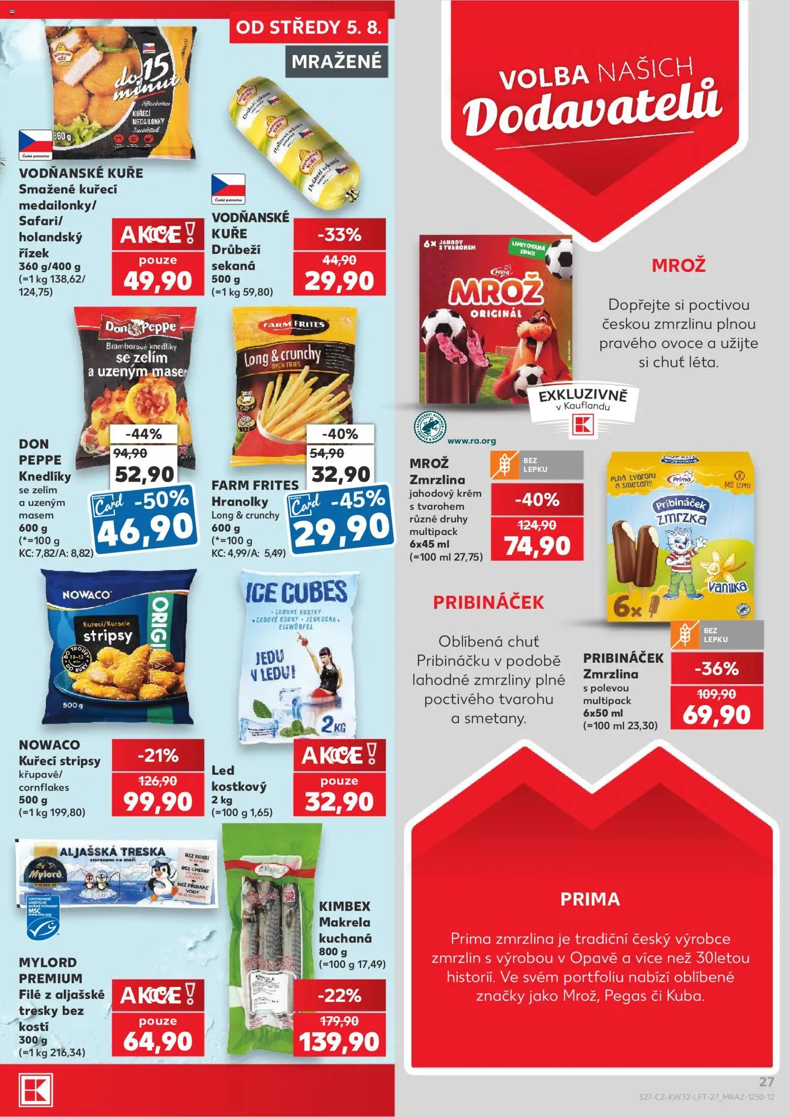 Kaufland leták - Praha 4 od 05.08.2026 | Strana: 27