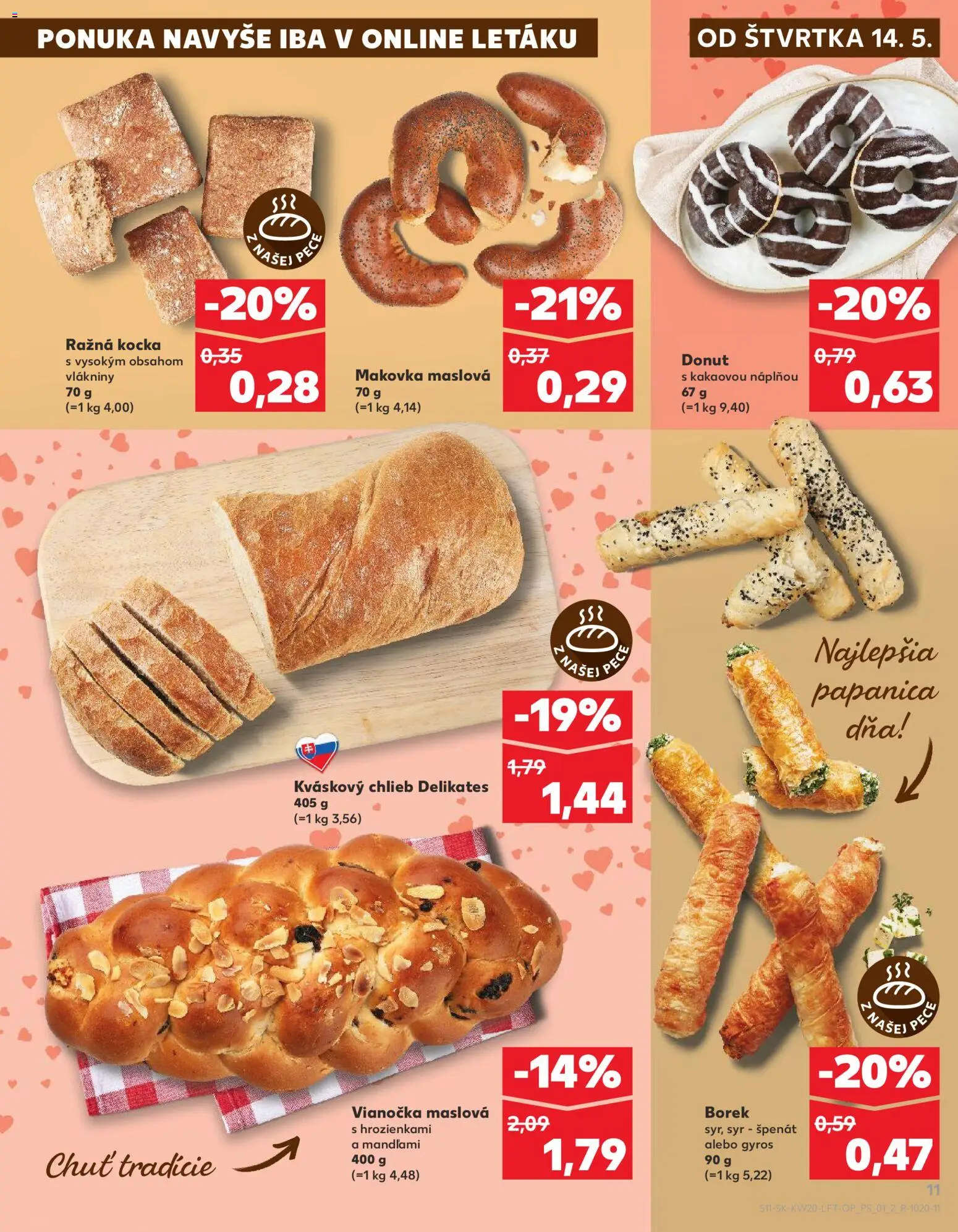 Nové Kaufland akcie – leták je platný od 14.05.2026 | Strana: 11