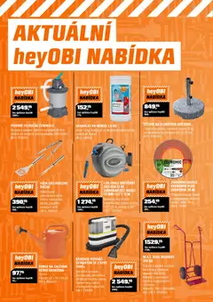 Náhled letáku OBI leták od 01.06.2026 | Strana: 11 | Produkty: Box, Hadice, Čerpadlo, Stojan na slunečník
