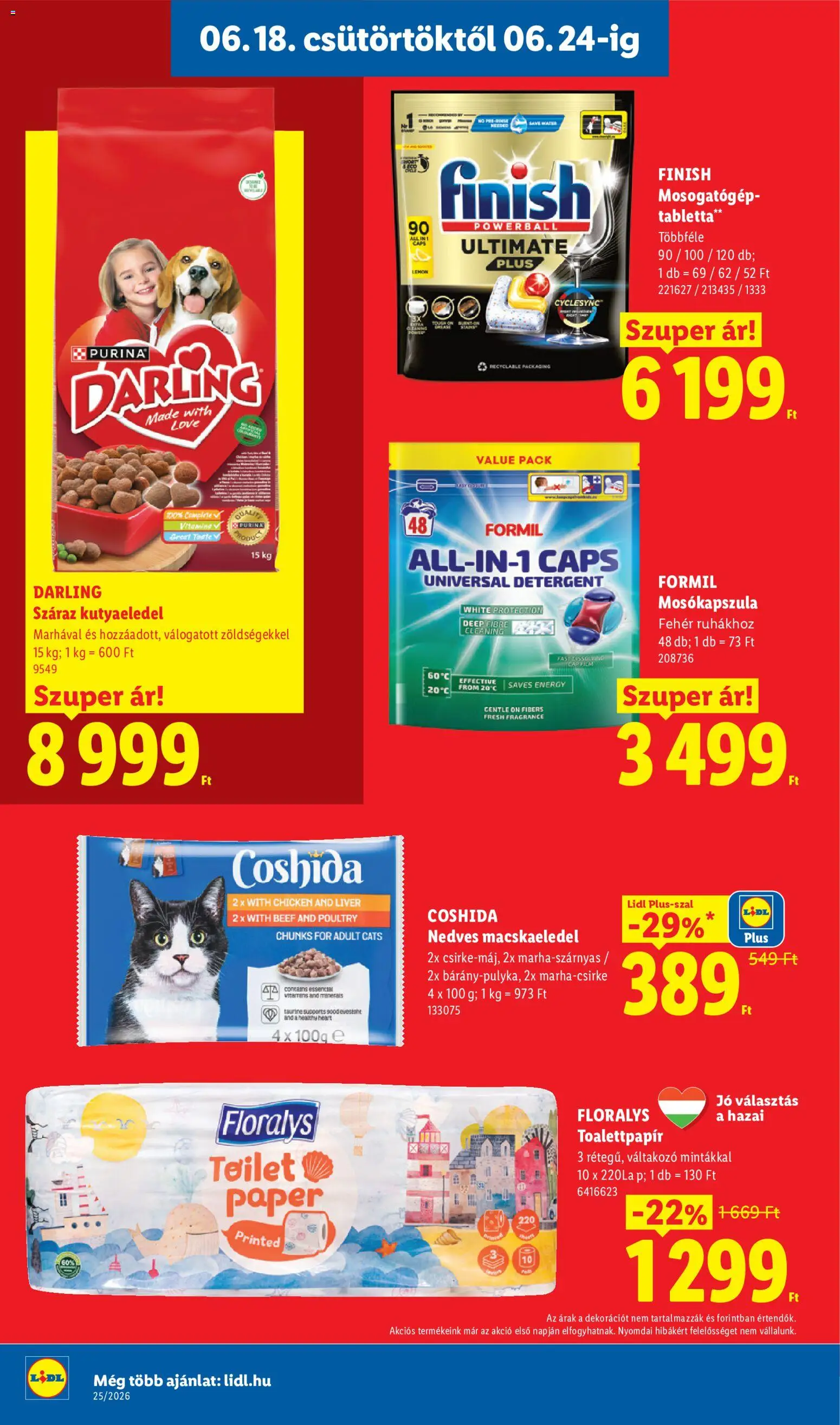 Lidl akciós ujság - amely érvényes a következő dátumtól: 18.06.2026 | Oldal: 12