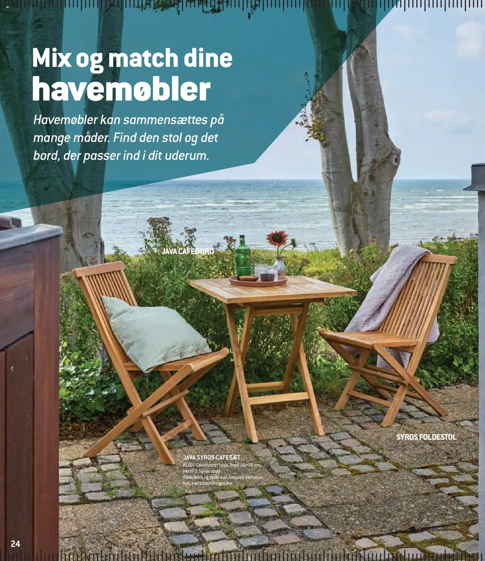 XL-BYG tilbudsavis – gyldig fra 08.01.2026 | Side: 24 | Produkter: Olie, Havemøbler, Bænk