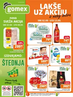 Gomex katalog - pregled Gomex kataloga - važi od 02.09.2026