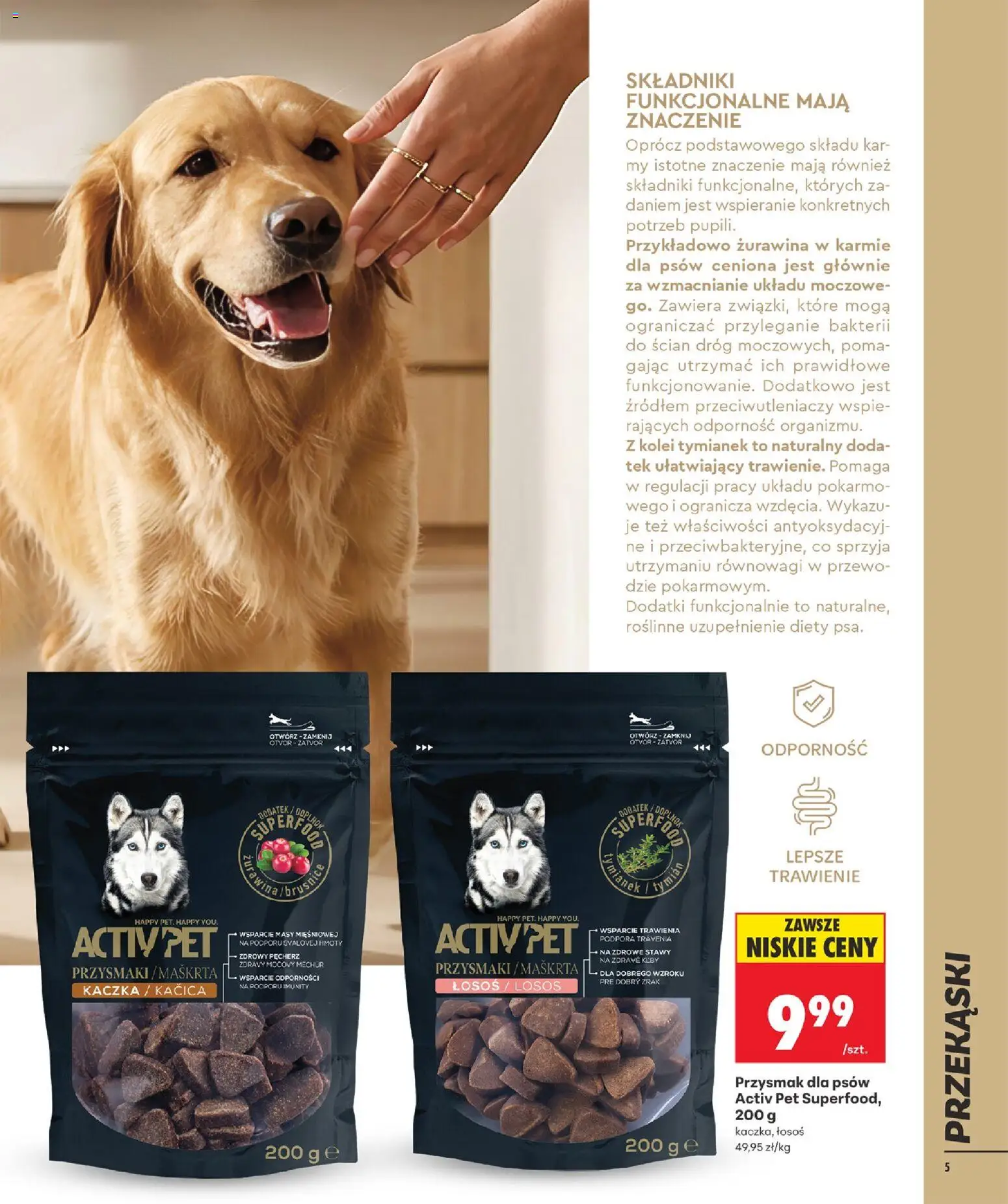 Biedronka gazetka - Blisko pupila od 21.05.2026 | Strona: 5 | Produkty: Tymianek, Kaczka, Łosoś, Żurawina
