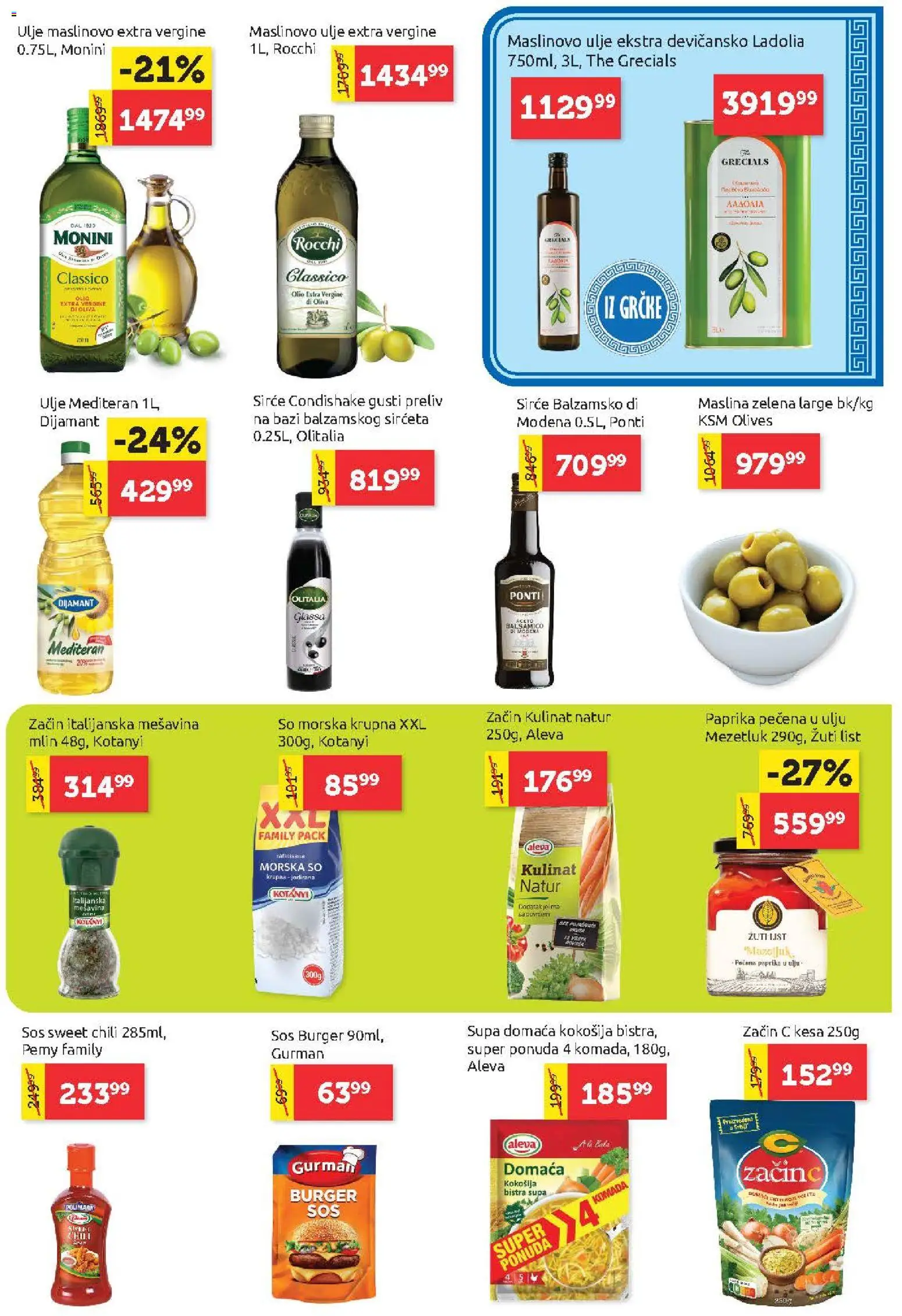 SuperVERO katalog - važi od 20.08.2026 | Strana: 9 | Proizvode: Mlin, Burger, Paprika, Sos