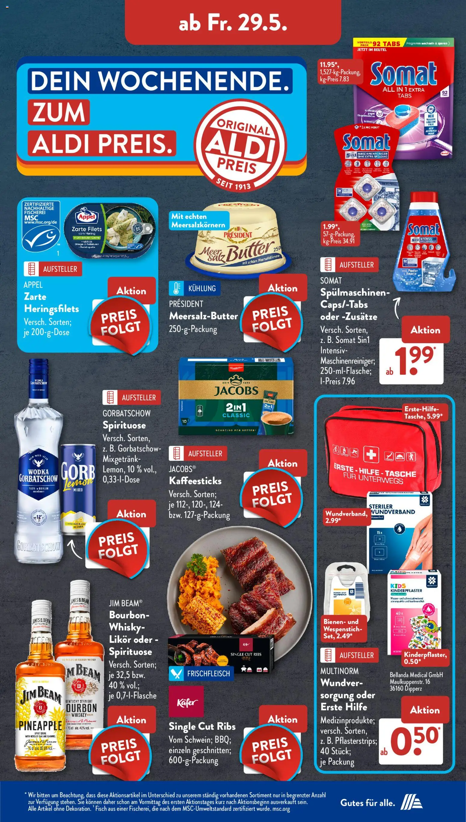 Aldi Süd Prospekt 	 – gültig ab 26.05.2026 | Seite: 12 | Produkte: Tasche, Wodka gorbatschow, Bourbon, Whiskey